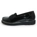 Ara Women's Daffodil In Black Patent Leather/Suede