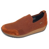 Ara Women's Lilith In Nuts Hydro-Woven/Suede