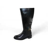 Ara Women's Plumeria Tall In Black Calf Leather