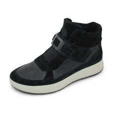 Ara Women's Ravenna In Black Suede/Leather