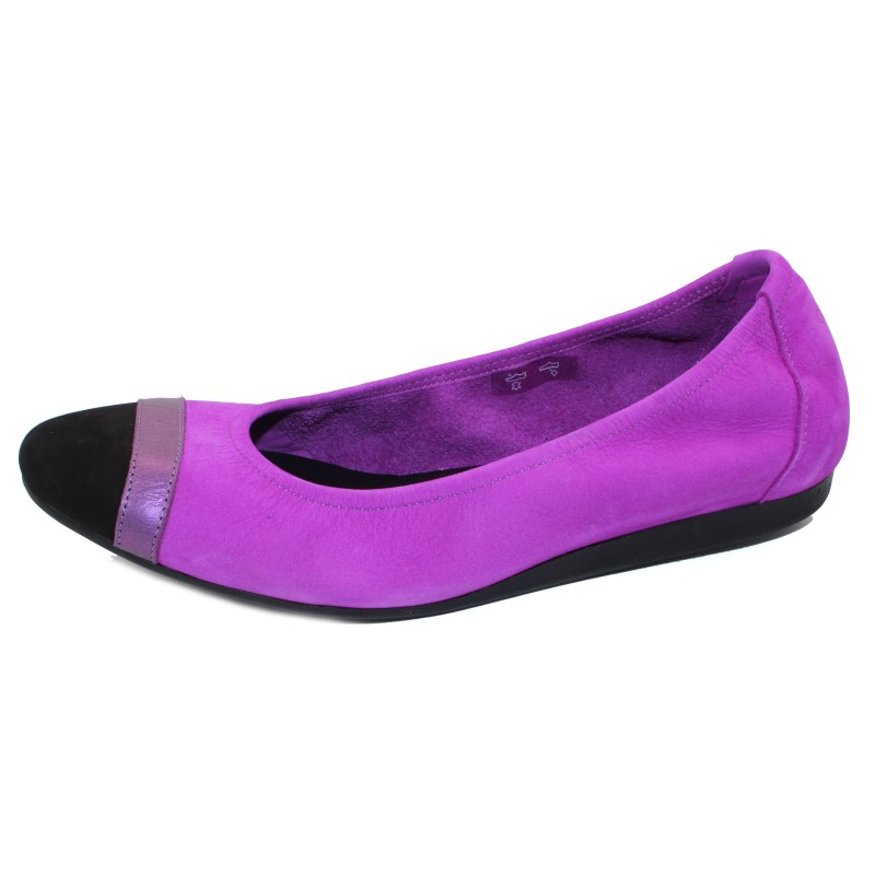 Arche Women s Lamsoa In Noir Purple Theoda Nubuck Stellaire