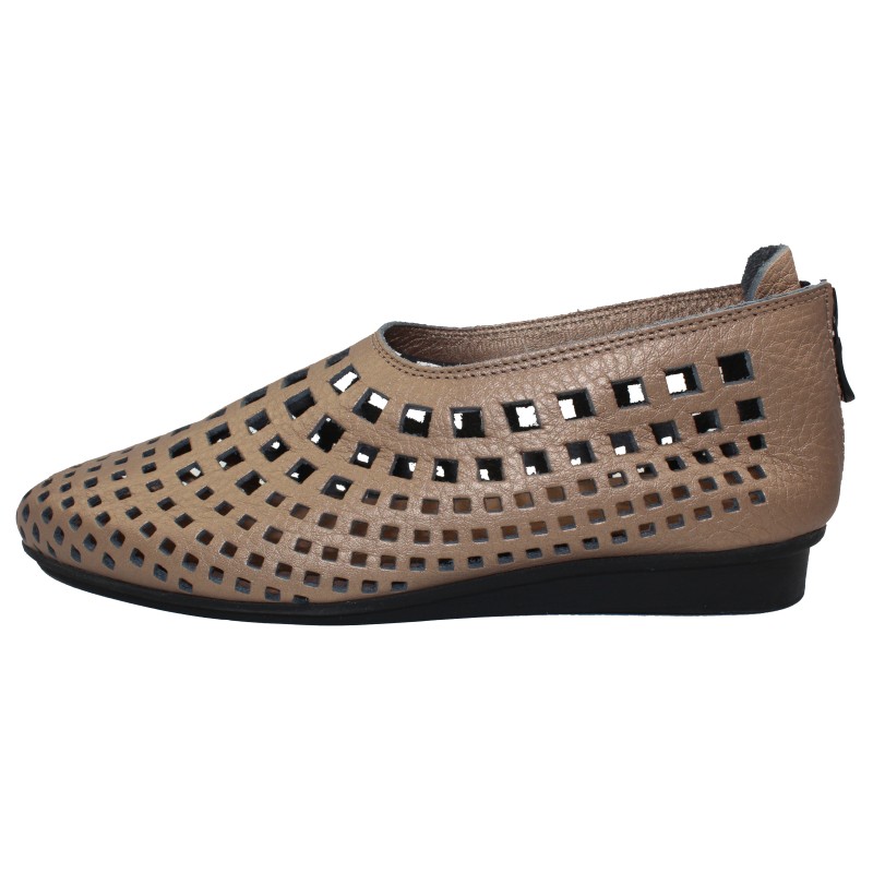 Arche Women s Nirick In Moon Fast Metal Leather