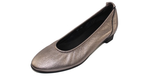 Arche Women s Raisha In Ottona Noir Shiny Metallic Leather Shiny