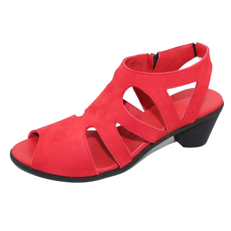 Arche Women s Sorako In Feu Nubuck Red