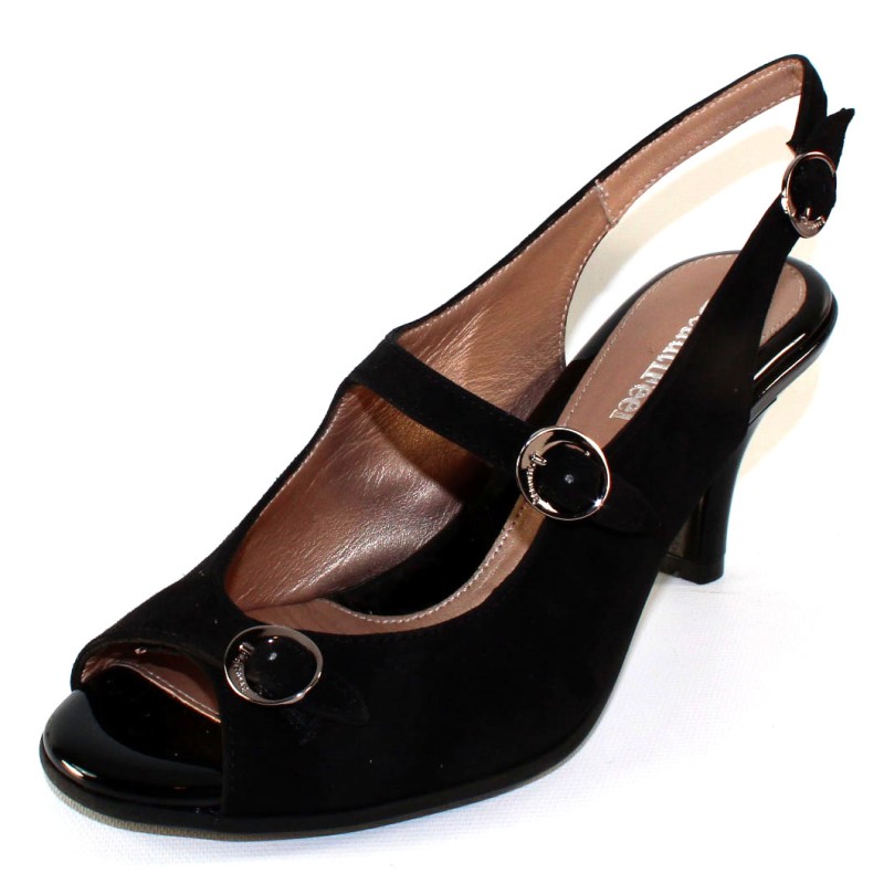 Beautifeel Women s Liela In Black Suede Patent Leather