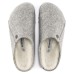 Birkenstock Women's Zermatt Shearling In Grey Wool/Natural Shearling