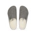 Birkenstock Men's Zermatt Shearling In Heringbone Grey Wool/Shearling