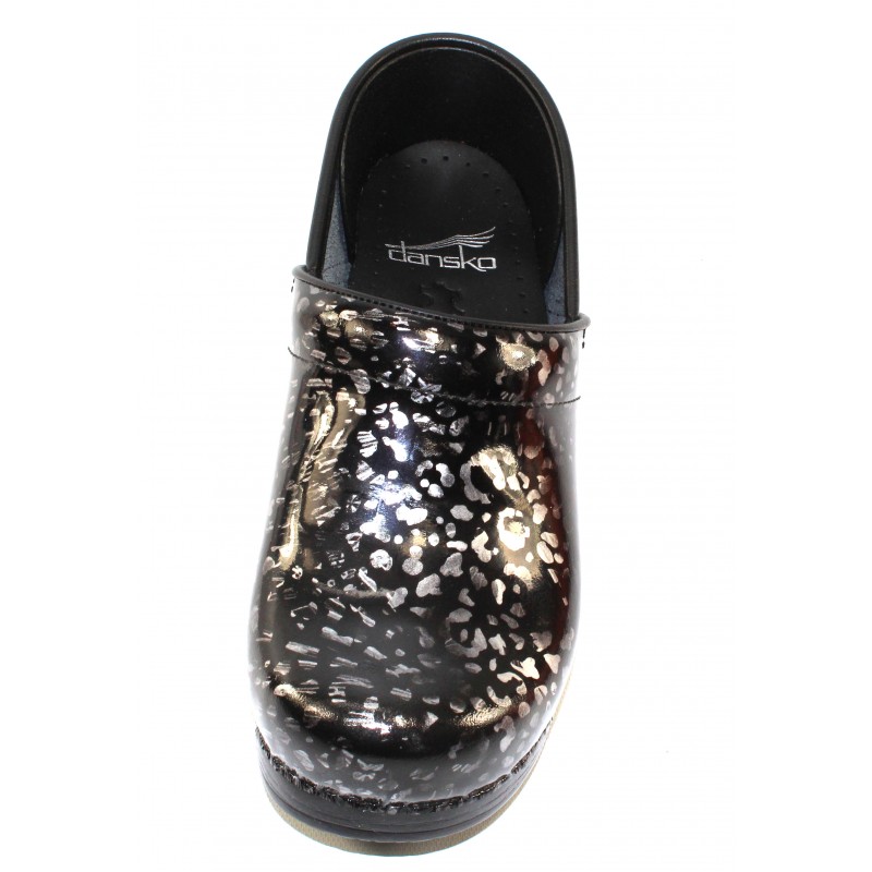 dansko pewter leopard