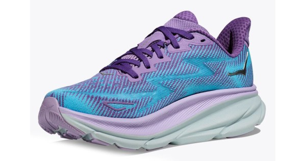 Hoka One One Women's Clifton 9 In Chalk Violet/Pastel Lilac