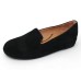 Lamour Des Pieds Women's Carlow In Black Kid Suede