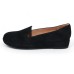 Lamour Des Pieds Women's Carlow In Black Kid Suede