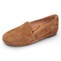 Lamour Des Pieds Women's Carlow In Coffee Kid Suede