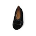 Lamour Des Pieds Women's Floella In Black Kid Suede