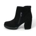 Lamour Des Pieds Women's Lanelle In Black Kid Suede