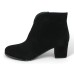 Lamour Des Pieds Women's Phinn In Black Kid Suede