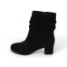 Lamour Des Pieds Women's Pivar In Black Kid Suede