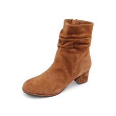 Lamour Des Pieds Women's Pivar In Coffee Kid Suede