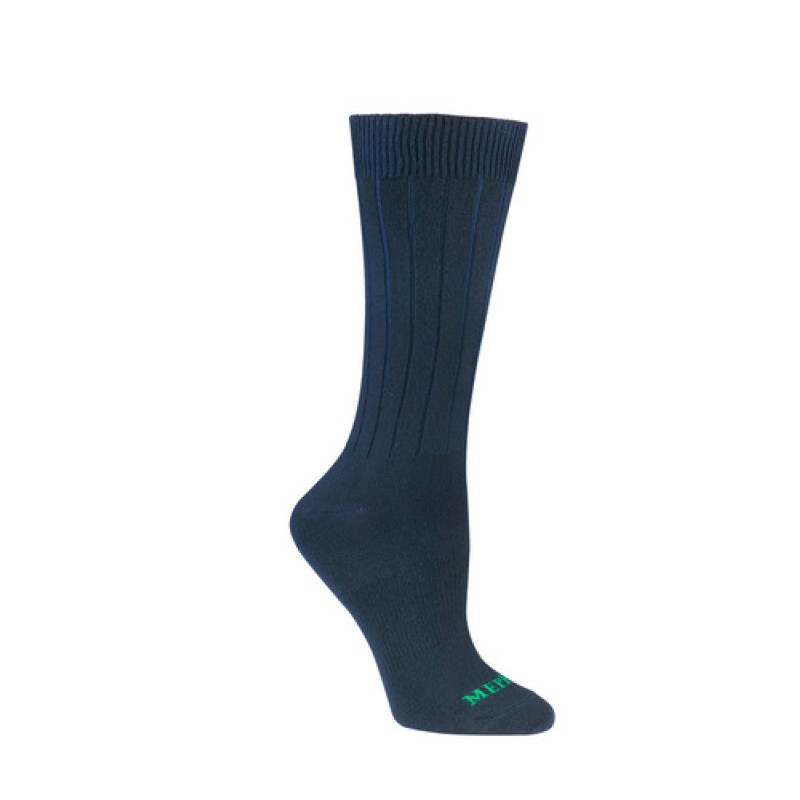 on Men's High Sock Navy L