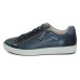 Mephisto Women's Nikita In Navy Silk/Patent Leather 7845/13