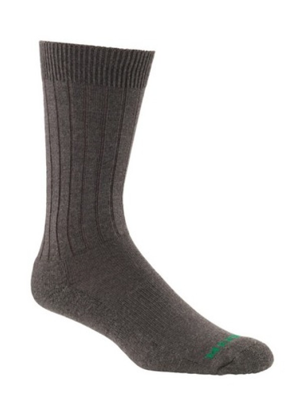 Mephisto Nyc Padded Dress Sock In Brown
