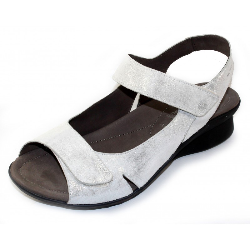 Perry In Silver Monaco Sparkle Suede 2768