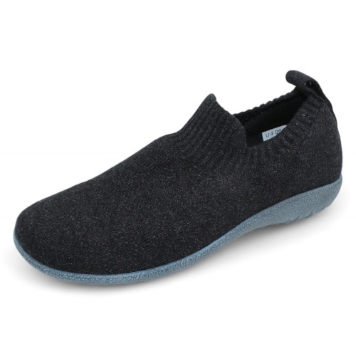 Naot Women's Nuku In Black/Gray Knit