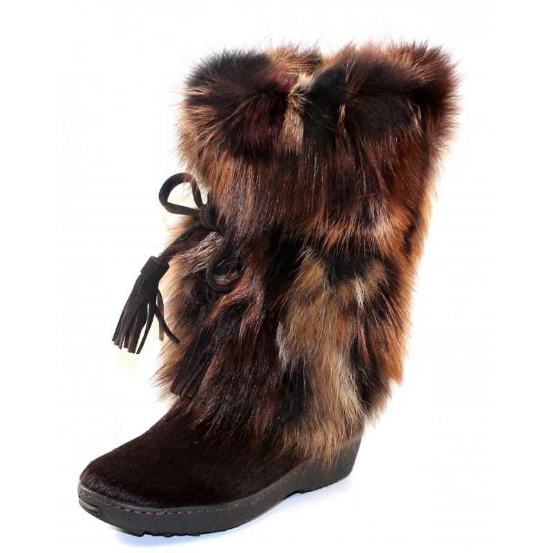 pajar fur boots on sale