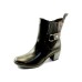 Paula Urban Women's 14-1318 In Black Pullup Leather