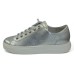 Paul Green Women's Hadley Sneaker In Alu Metallic Nappa Leather