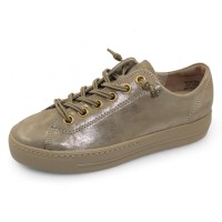 Paul Green Women's Hadley Sneaker In Champagne Glossy