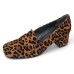 Paul Green Women's Winona Pump In Leopard Velvet Sisal