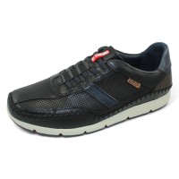 Pikolinos Men's Fuencarral M4U-6046C6 In Black Calfskin Leather