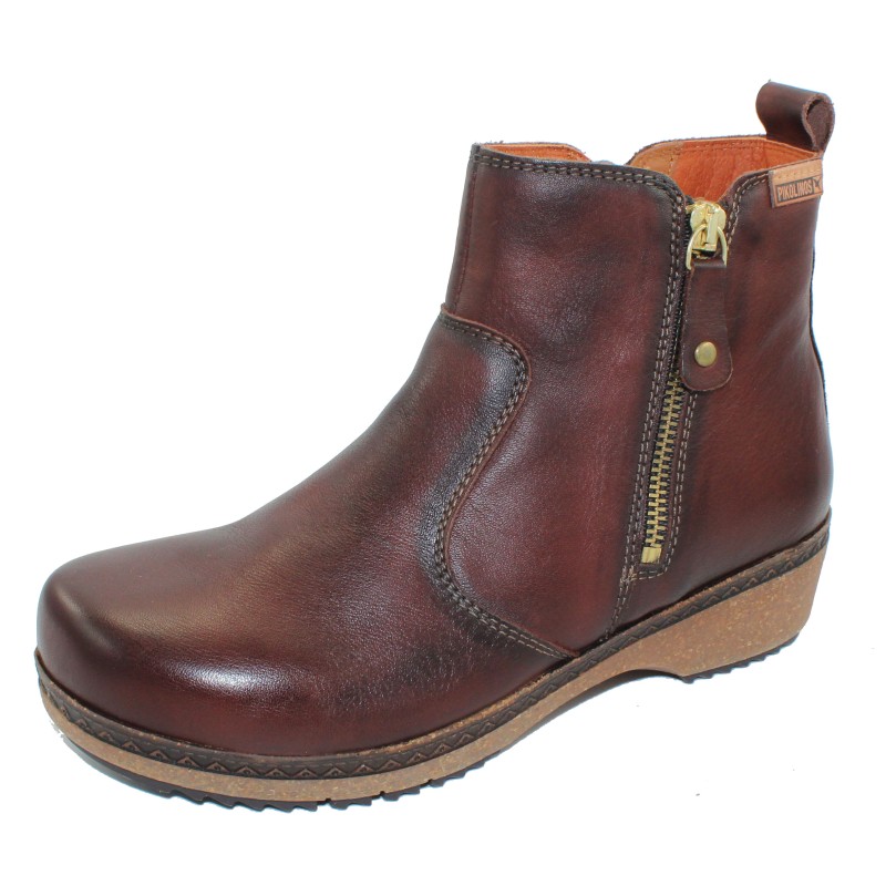 The Granada Women's Comfortable Leather Ankle Boots