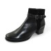 Regarde Le Ciel Women's Jolene-23 In Black Delice Leather/Etna Suede