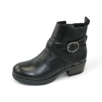 Salvia Women's Clara In Black Calf Leather