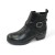 Salvia Women's Clara In Black Calf Leather