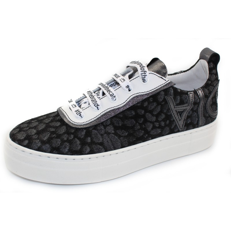 Louis Vuitton Black Leather Eyelet Platform Ankle Strap Sandals