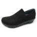 Wolky Women's Mesita In Black Antique Nubuck