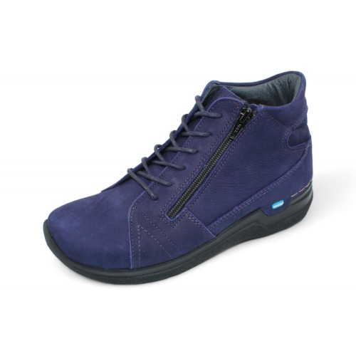 Wolky Women's Why In Purple Antique Nubuck